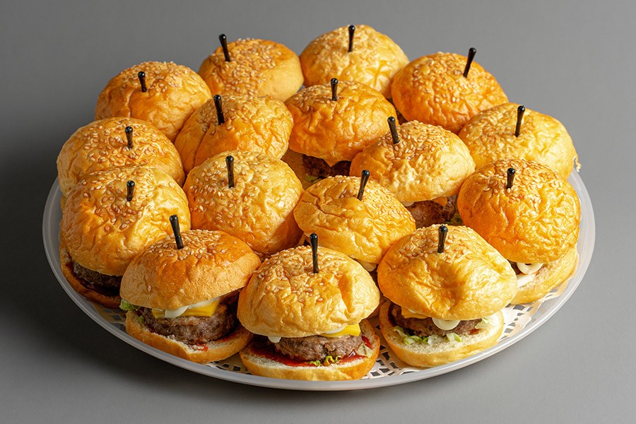 Мини-бургеры для кофе-брейка