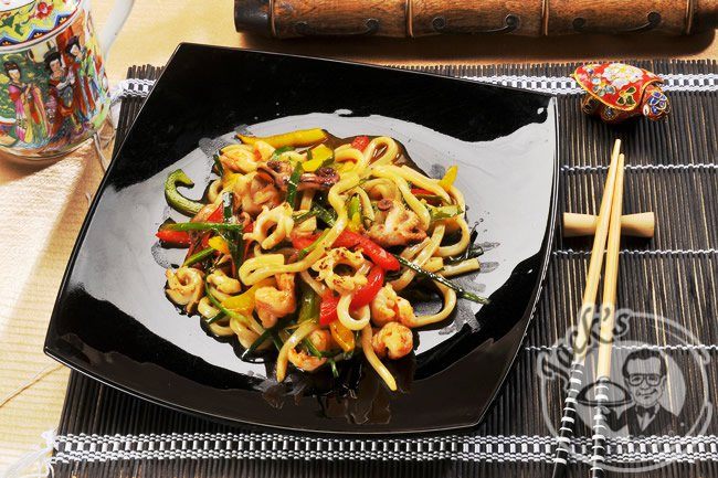 Морепродукты с лапшой Удон 300 г