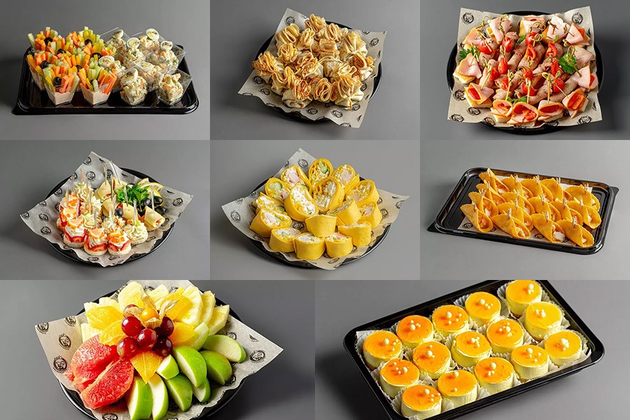 Праздничный набор блюд для фуршета «Вкусная пятница» на 10-15 персон, 5.0 кг