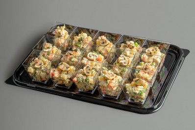 Салат в стаканчиках «Оливье» с грибами 8/15/28 шт.