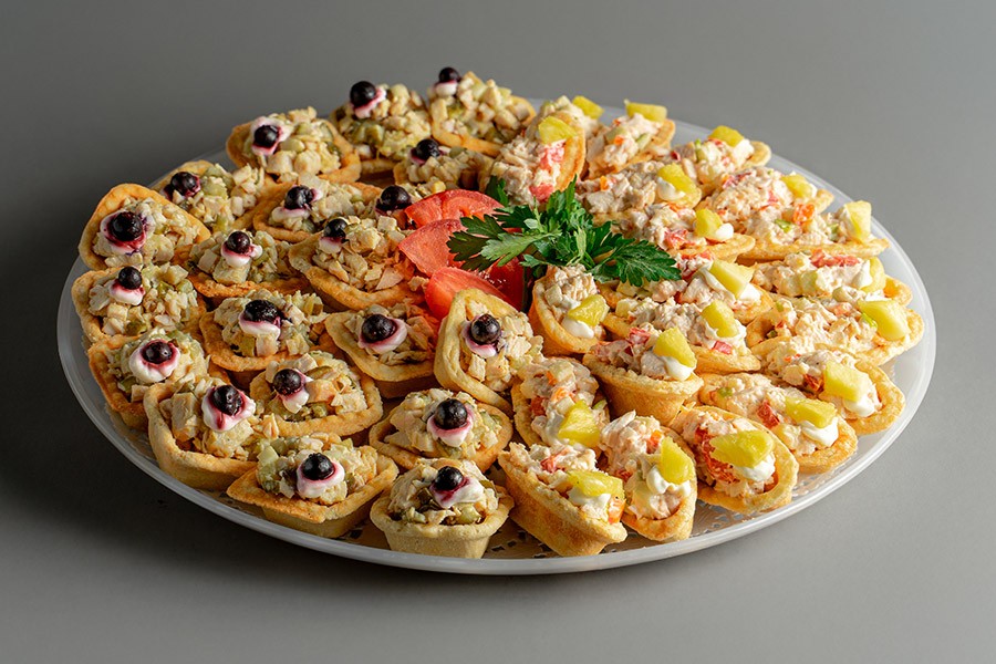 Тарталетки для Нового года